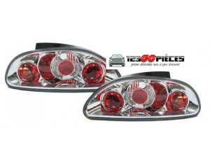paire de feux arrières design chrome pour Rover MG F/TF 1995-2005